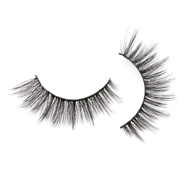 Wholesale Price for Private Label 3D Silk Strip Lashes Free Samples Acceptable YY114